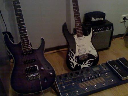 les guitares